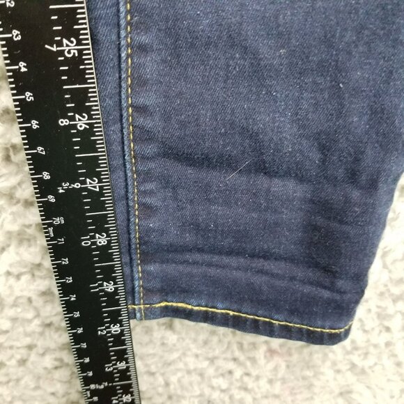 Levis Jeans Womens 27 Blue 721 High Rise Skinny Stretch Denim - Picture 7 of 13